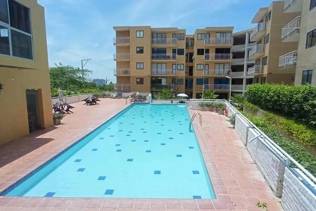 Apartamento Con Hermosa Vista Al Mar サンタ・マルタ